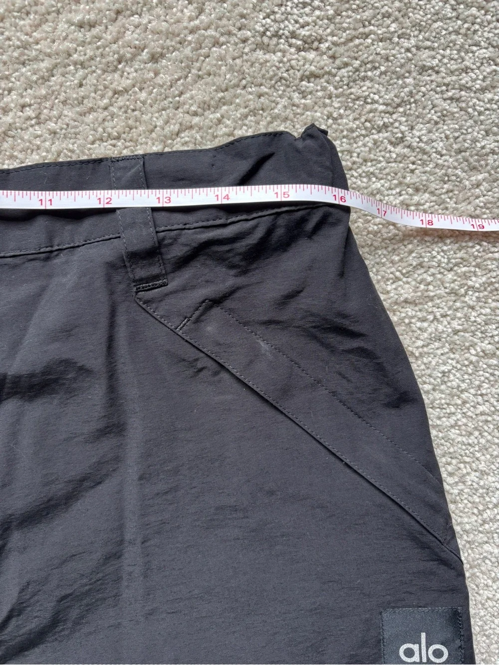 ALO Yoga Black All That Trouser Size Large